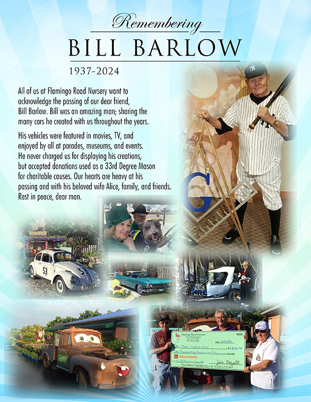 In memory of Bill Barlow